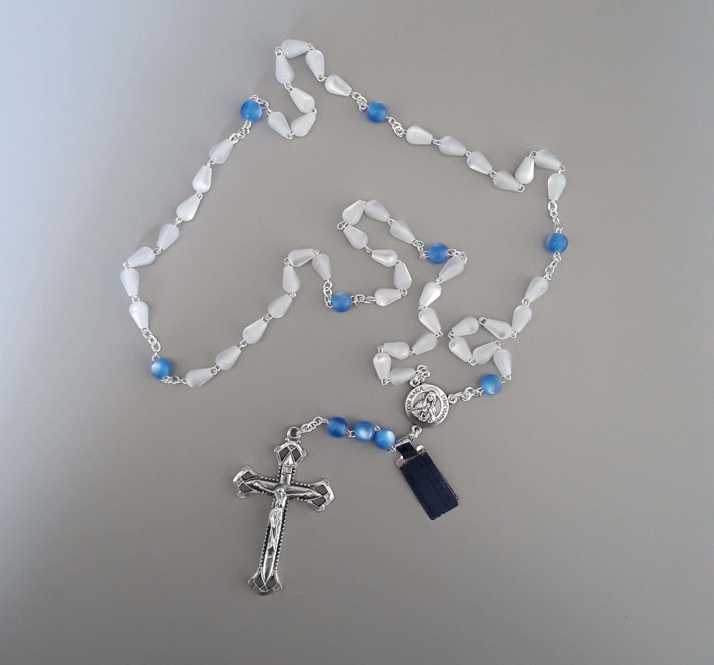 Rosario Delle Lacrime Della Madonna Corona del Santo Rosario della Madonna delle Lacrime – madreperlata