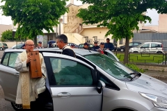 Arrivo di Don Raffaele Aprile a Novoli