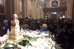Il Reliquiario della Madonna delle Lacrime, in visita alla Comunità parrocchiale di S. Anastasia (MB) nell’Arcidiocesi di Milano